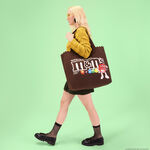 Loungefly x M&M’S Canvas Tote Bag LFlifestyle1 view 2